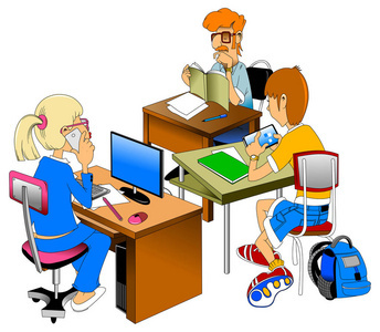 小學(xué)生與電子產(chǎn)品的奇幻世界